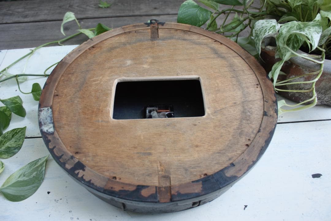 静音 アンティーク 電池式 クオーツ改造 動作品 希少 精工舎