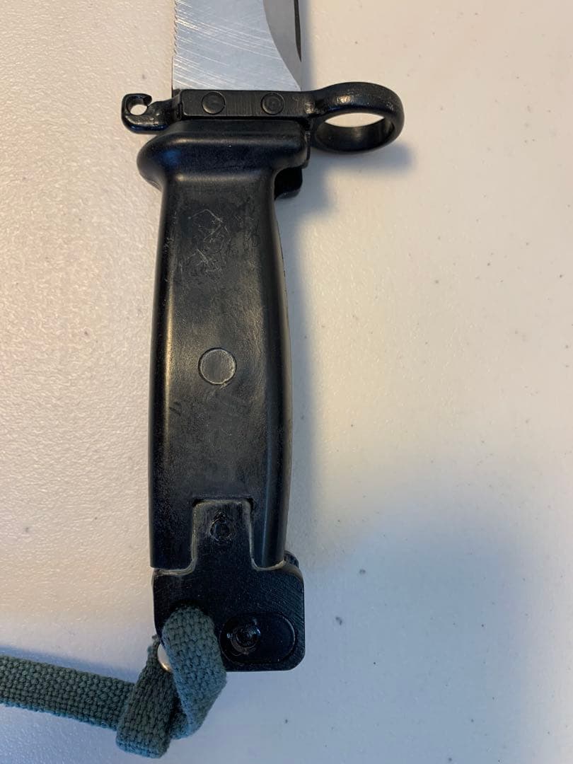 【実物】東ドイツ軍 6kh4AKM/AK74銃 剣バヨネット中古