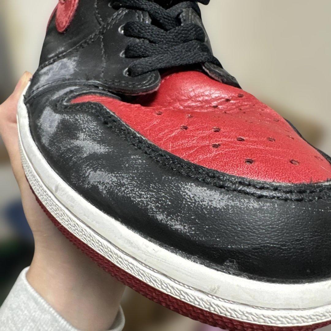 靴 Nike AirJordan1 Retro High OG Bred 2018