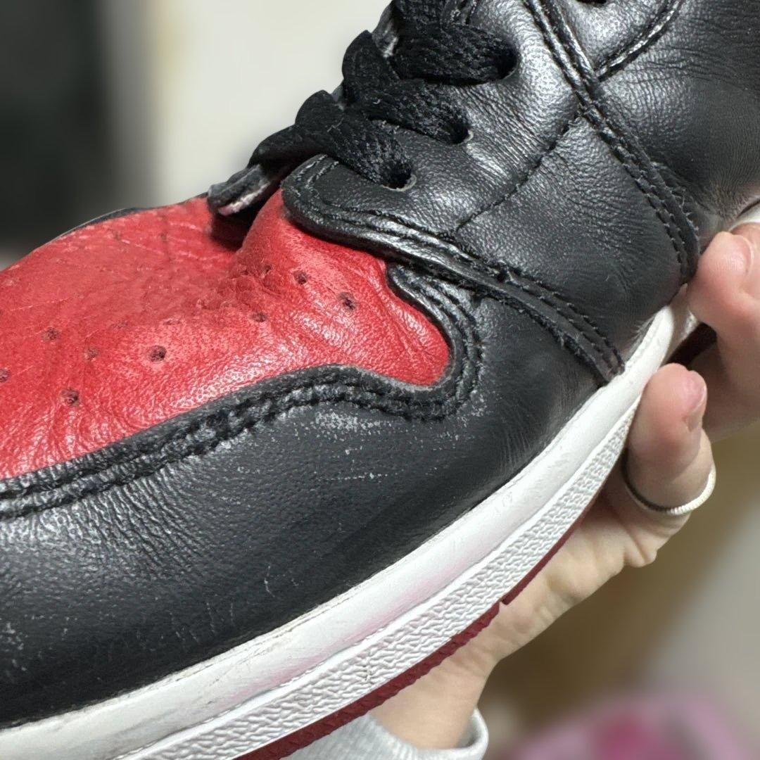 靴 Nike AirJordan1 Retro High OG Bred 2018