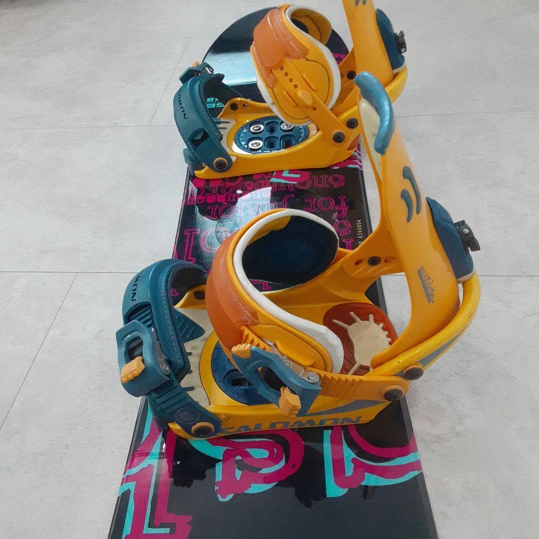 CSB ジュニア スノーボードセット 118 サロモン ビンディング付き キッズ