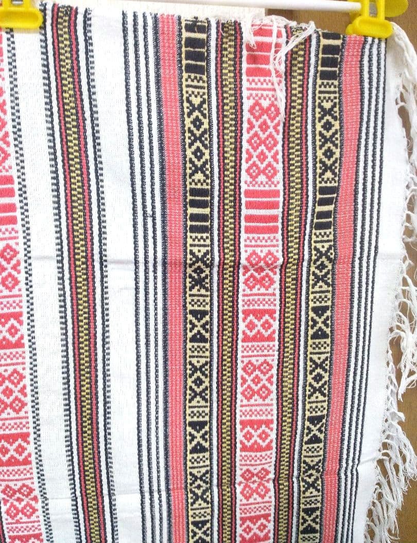 80年代製　製　タグ付き　新品未使用品　壁掛け　テーブルクロスなどに