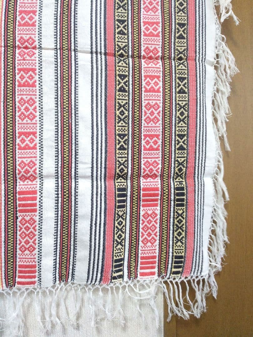 80年代製　製　タグ付き　新品未使用品　壁掛け　テーブルクロスなどに