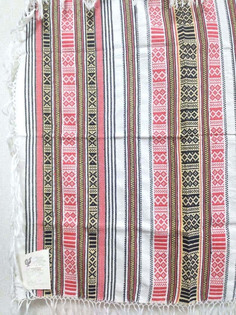 80年代製　製　タグ付き　新品未使用品　壁掛け　テーブルクロスなどに