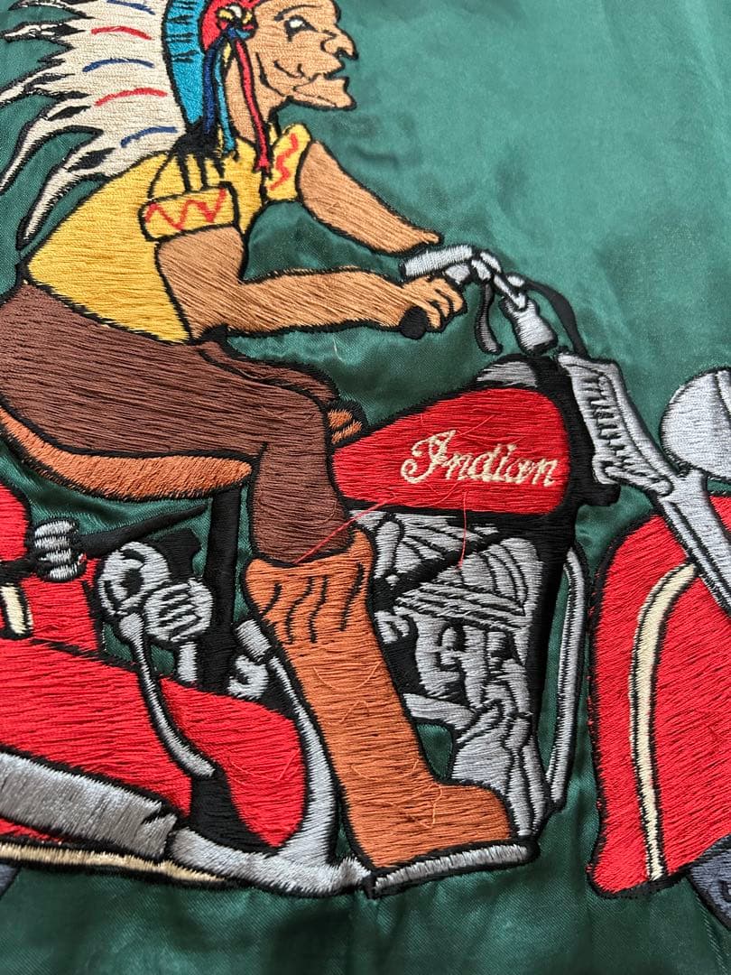 テーラー東洋 TT11381 舞妓×CHIEFリバーシブルスカジャン Mサイズ