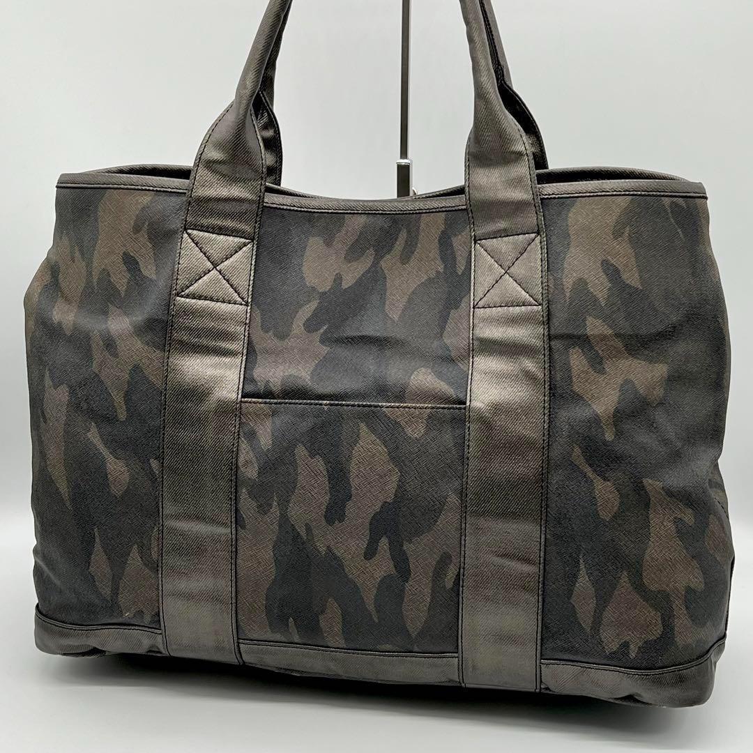 【美品】Vivienne ビッグトート カモフラージュ柄 マザーズバッグ