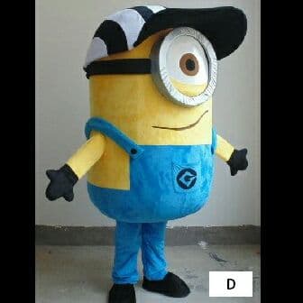 ハロウィン特価！ミニオンコスプレ着ぐるみ　忘年会　誕生日会　二次会　余興　結婚式