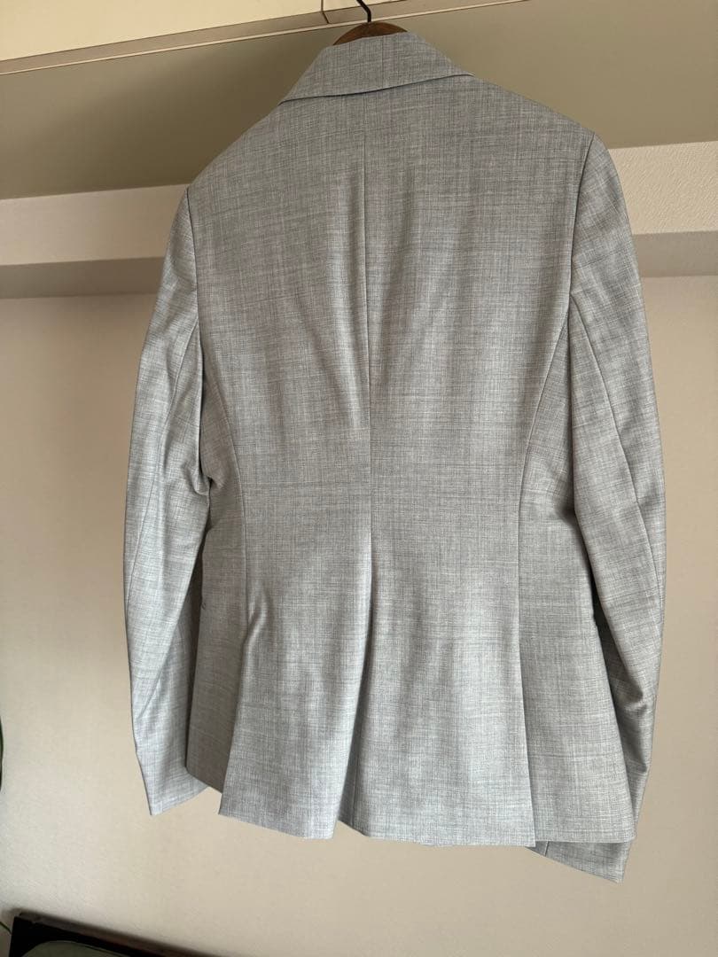 theory luxe グレー ビジネスジャケット、パンツセット