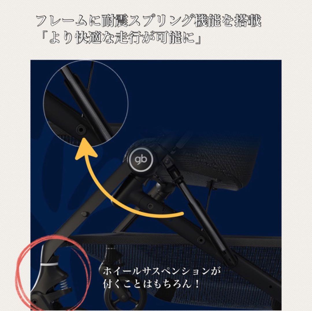 【1点限り】新品 日本未発売 gb FLAM プラス ベビーカー