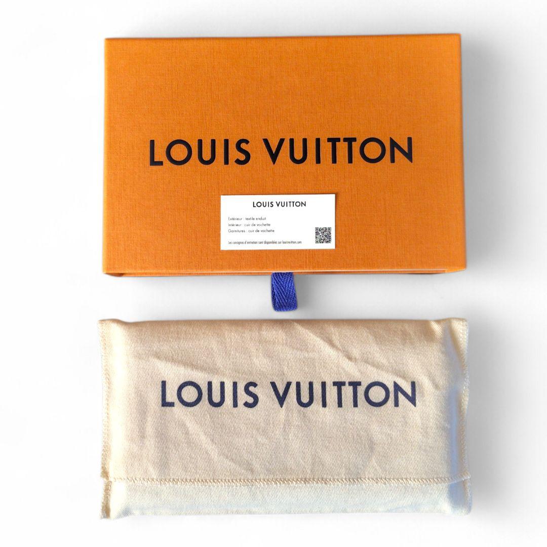 ぽ*ゃ様 ルイヴィトン ダミエグラフィット ポルトフォイユ・ブラザ 二つ折り長財