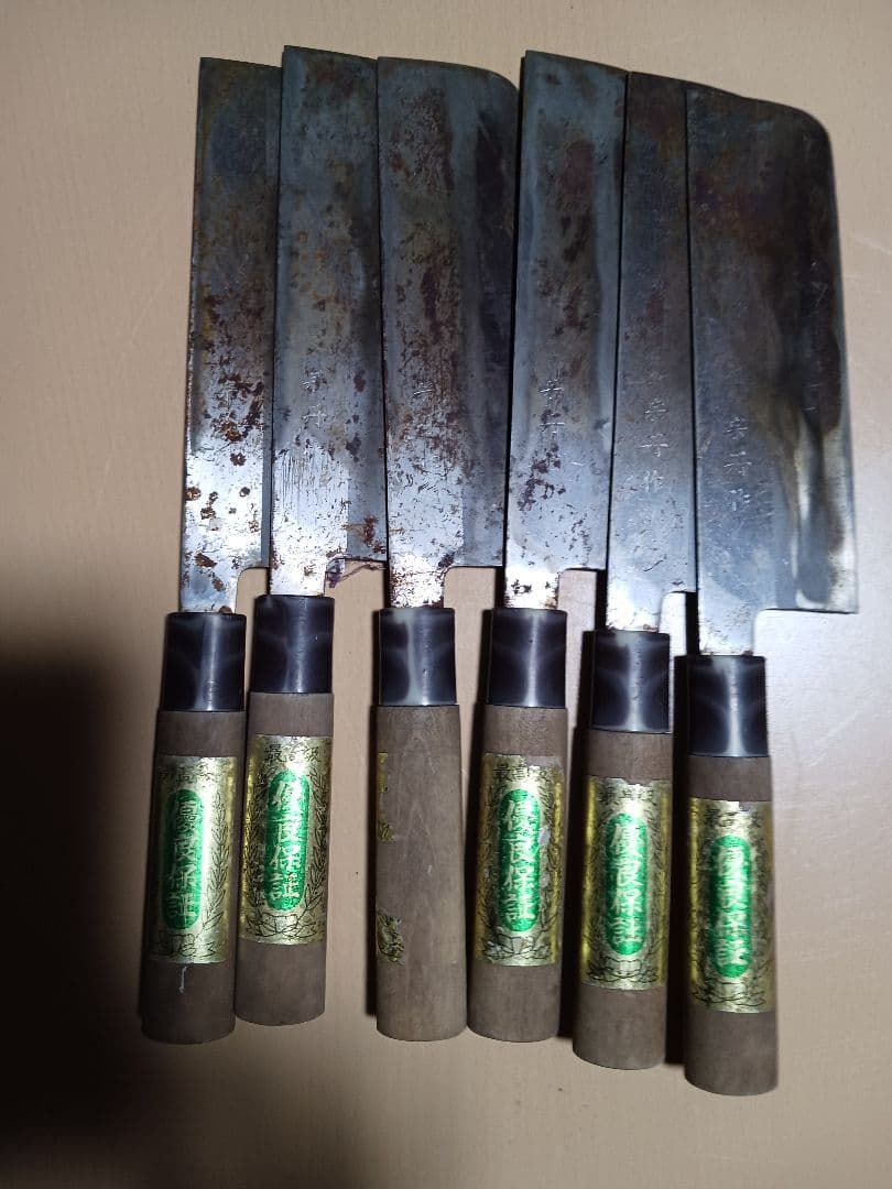 宗丹作菜切包丁6丁 砥石1個