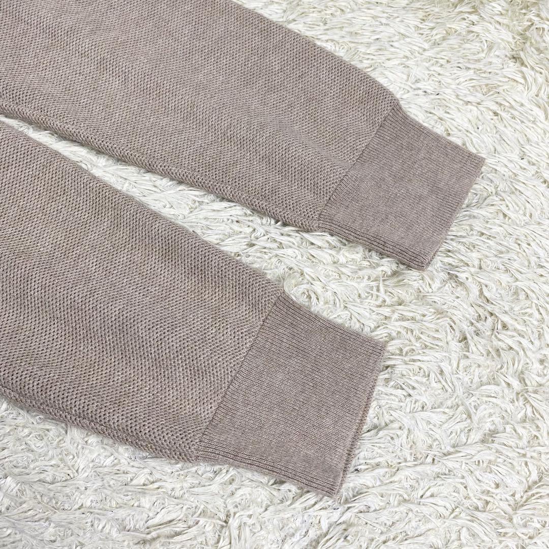 極美品 ポロラルフローレン カーディガン ピマコットン 現行 QRタグ ベージュ