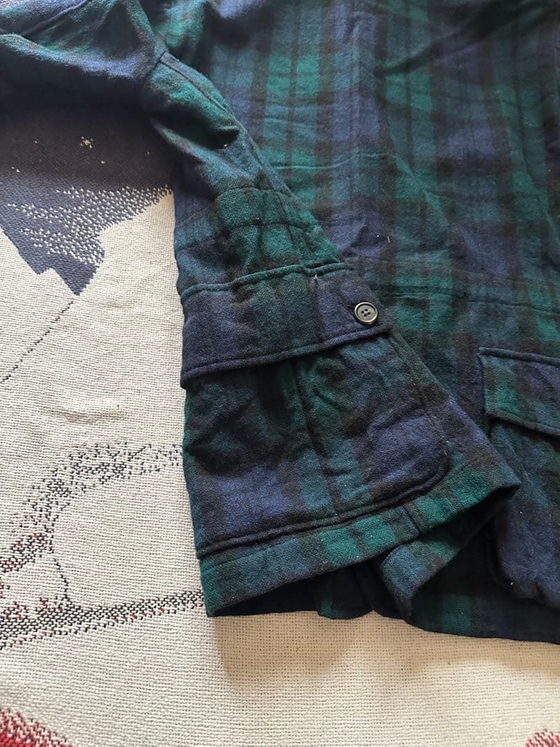 woolrich USA製　ブラックウォッチ　ハンティングジャケット　テーラード