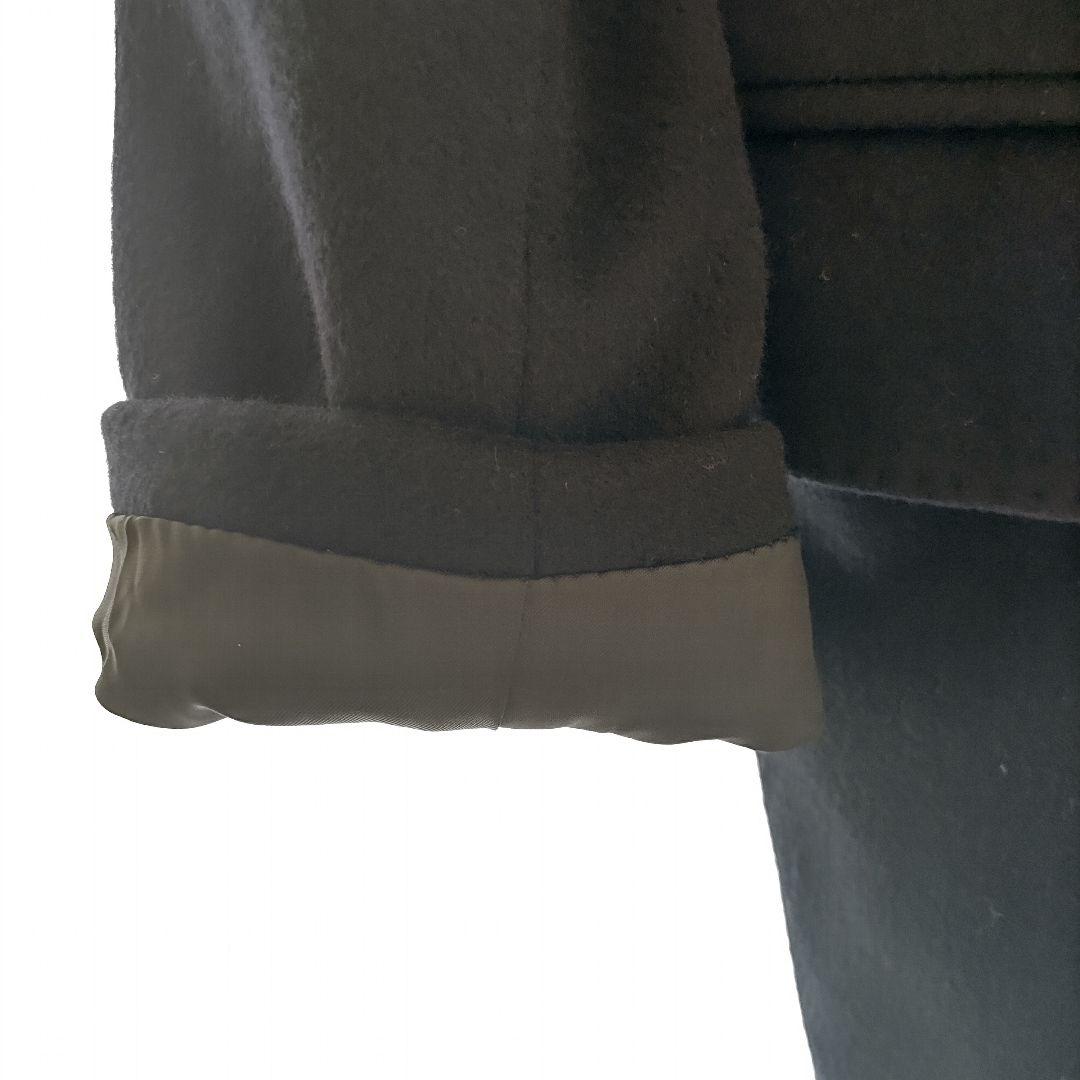 ダーバン 高級 チェスターコート ダブル【カシミア70%】黒 M 【未使用】