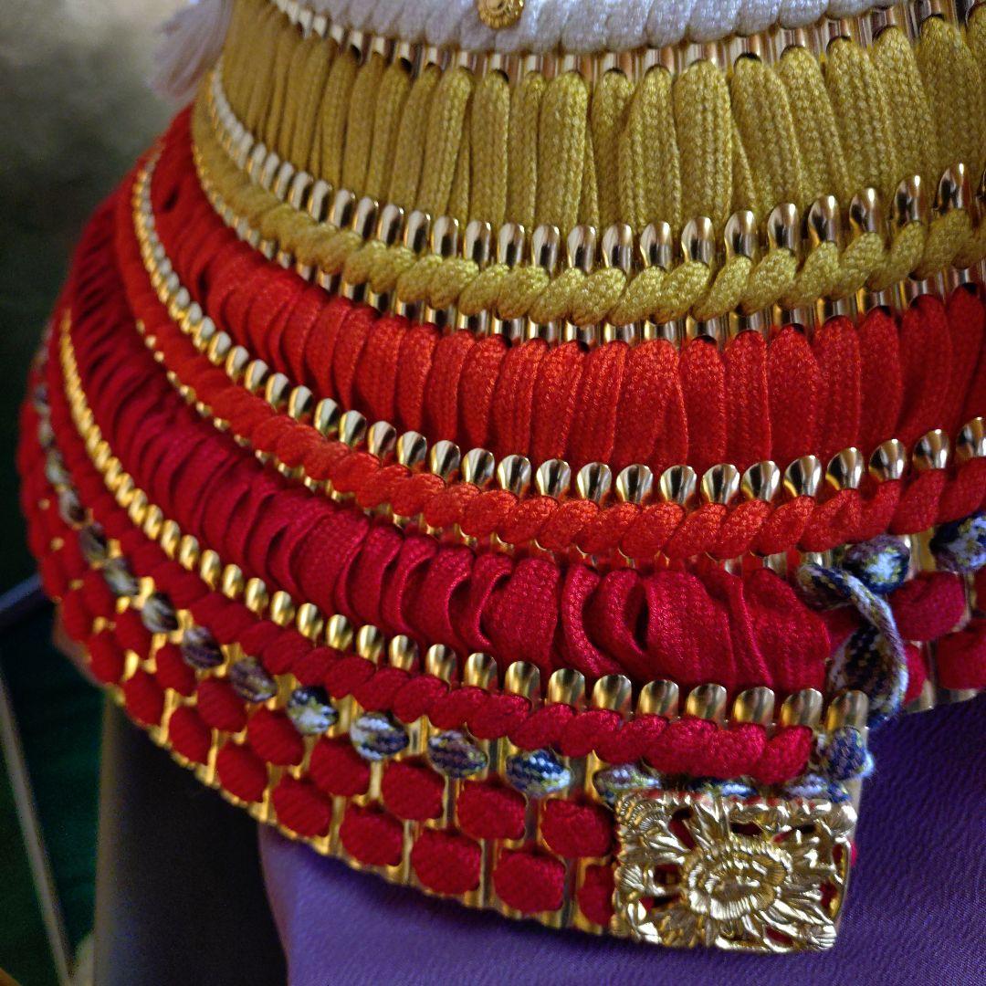 30号　着用兜　輝　豪華な五月人形 兜飾り