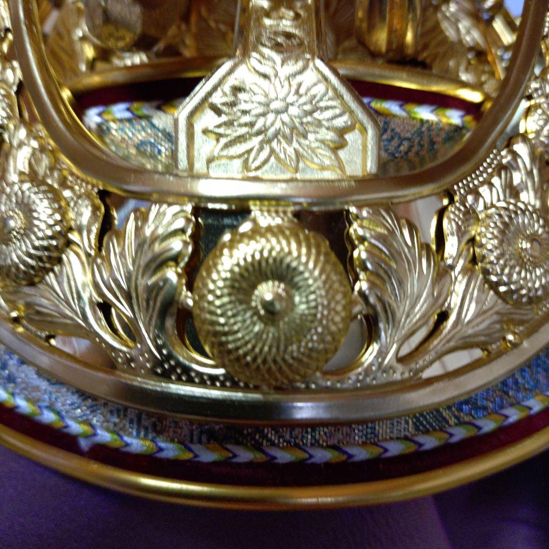 30号　着用兜　輝　豪華な五月人形 兜飾り