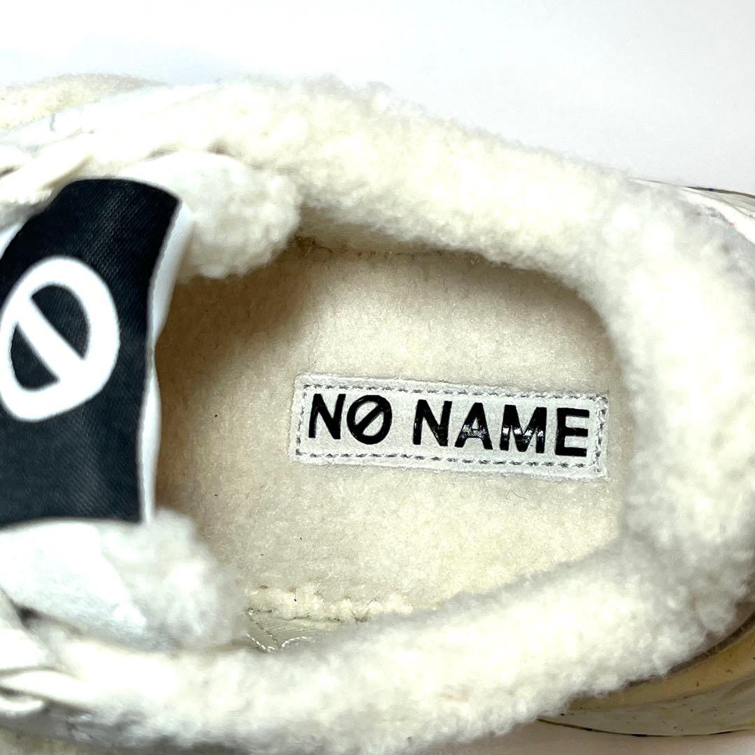 【今季モデル激安】NO NAME モコモコスニーカー23cm