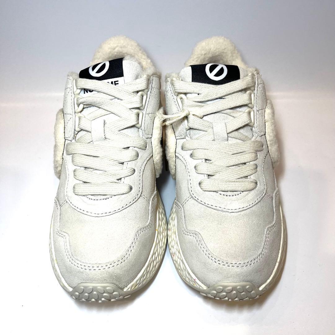 【今季モデル激安】NO NAME モコモコスニーカー23cm