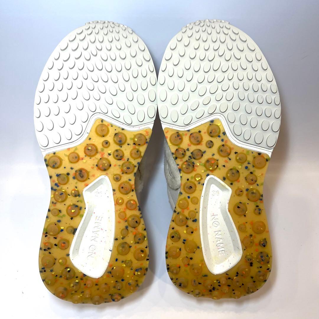 【今季モデル激安】NO NAME モコモコスニーカー23cm