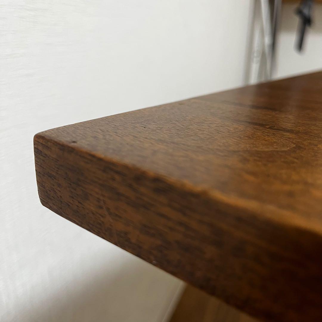 さくたろう　無垢材 ウォールナット ダイニングテーブル 蜜蝋 1600