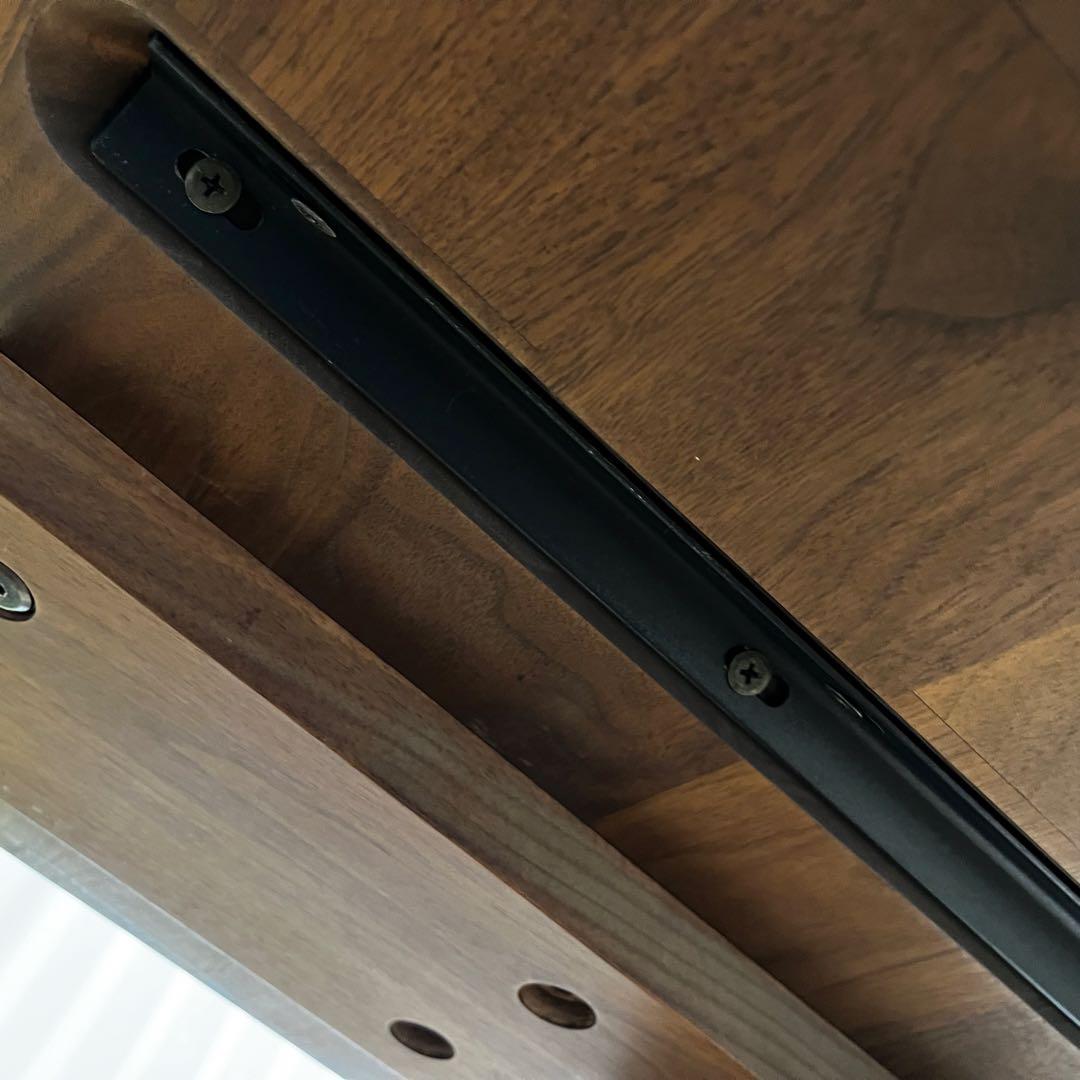 さくたろう　無垢材 ウォールナット ダイニングテーブル 蜜蝋 1600