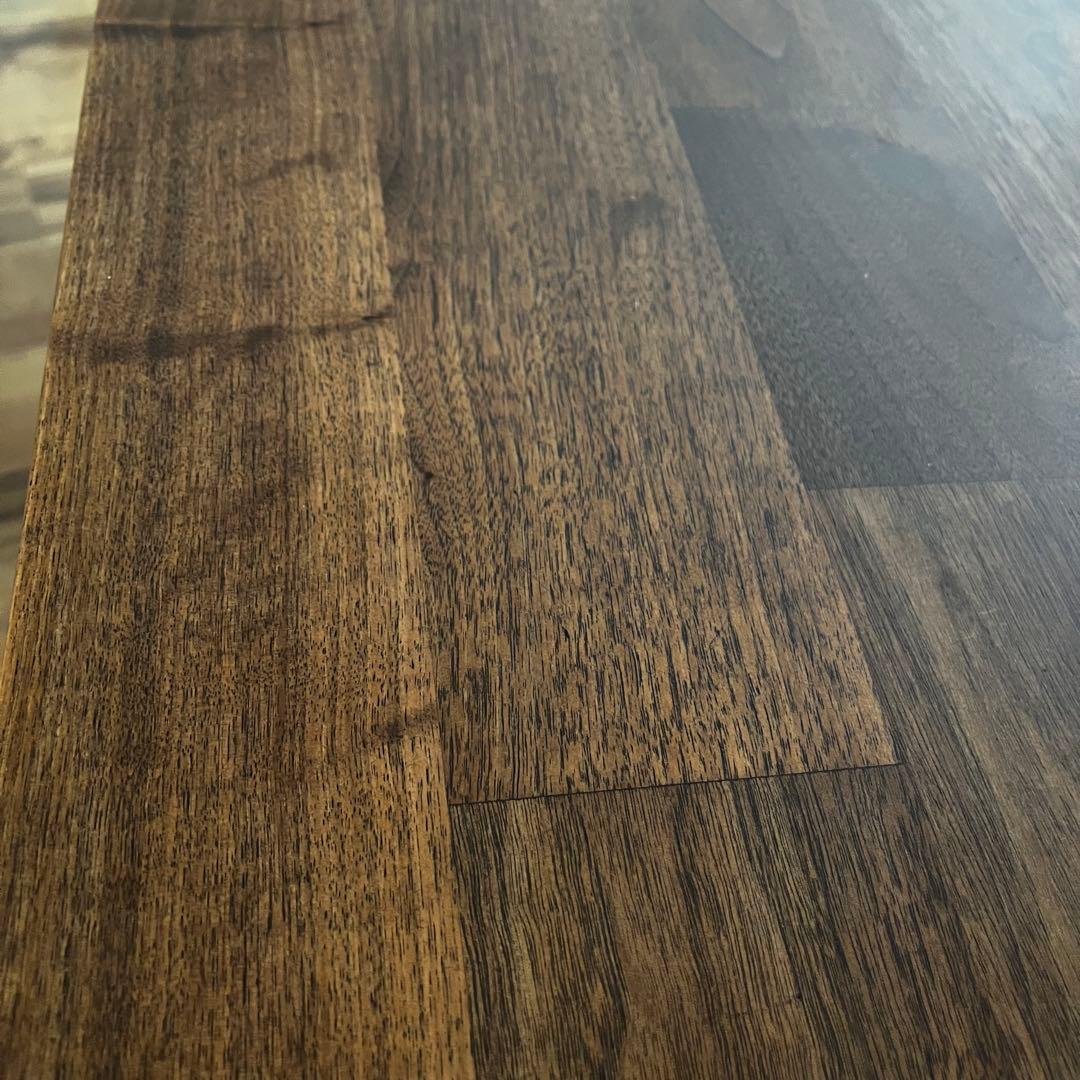 さくたろう　無垢材 ウォールナット ダイニングテーブル 蜜蝋 1600