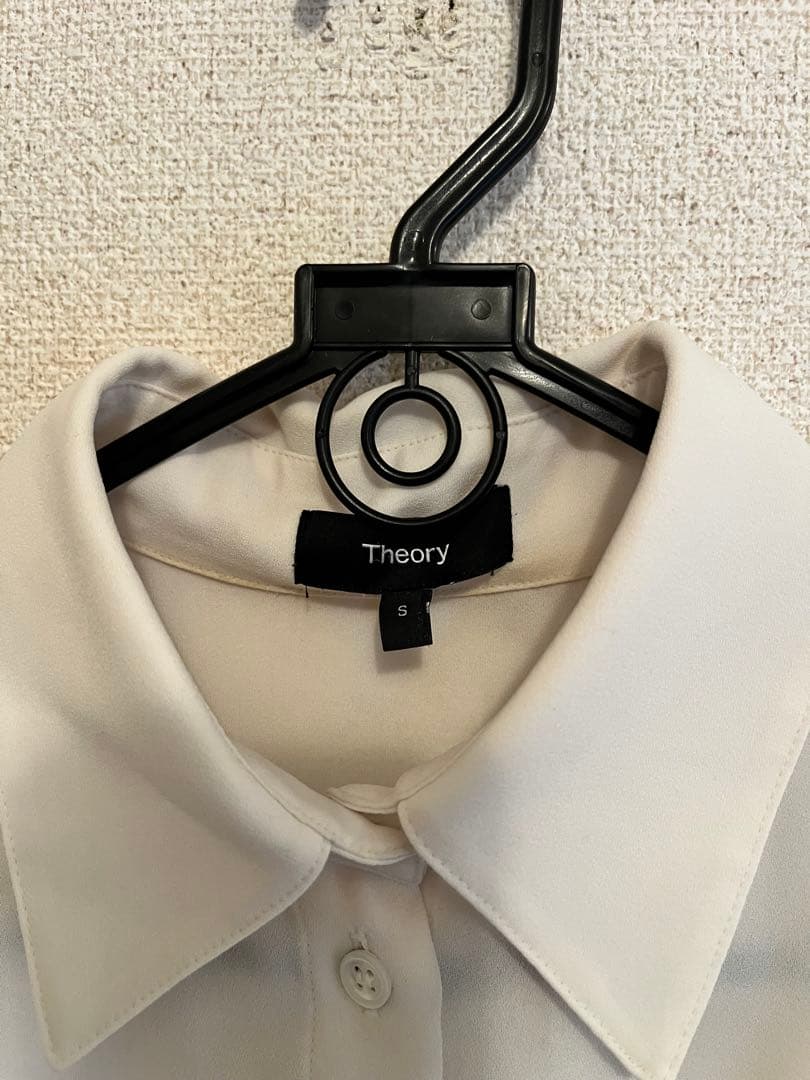 theoryセオリー　ラッフルフリルブラウス　2枚セット