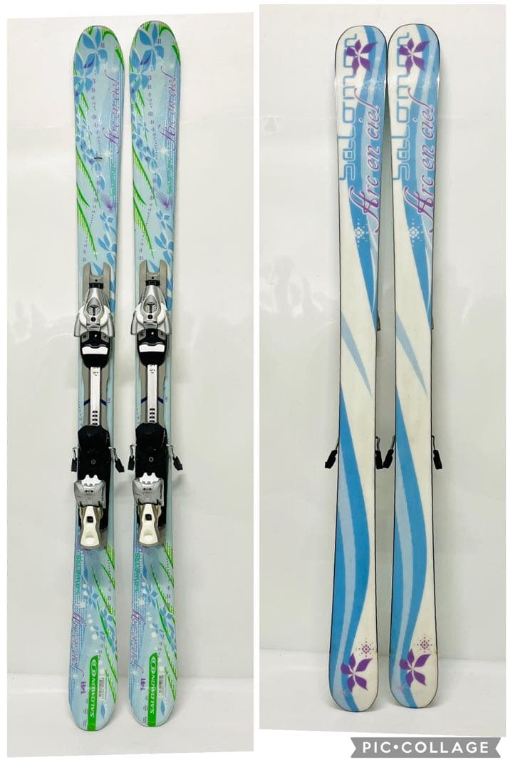 サロモン　アルカンシエル　スキー　セット　スキー板　レディース　ジュニア　キッズ