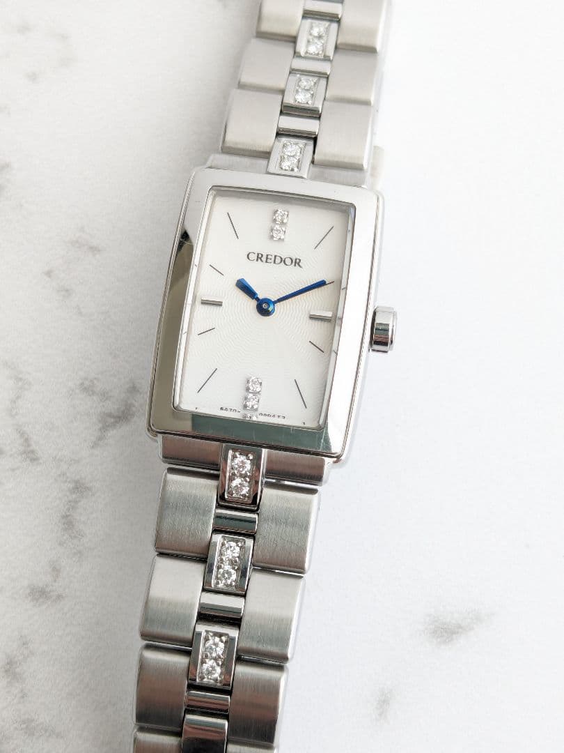 電池切れ 箱付 クレドール CREDOR アクア セイコー SEIKO ジャンク