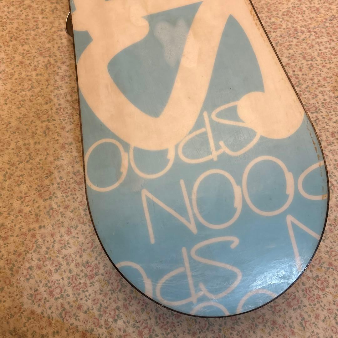 SPOON スノーボードビンディング付き140