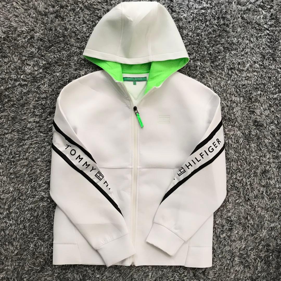   GOLF ロゴライ　ダンボールニットパーカー　L