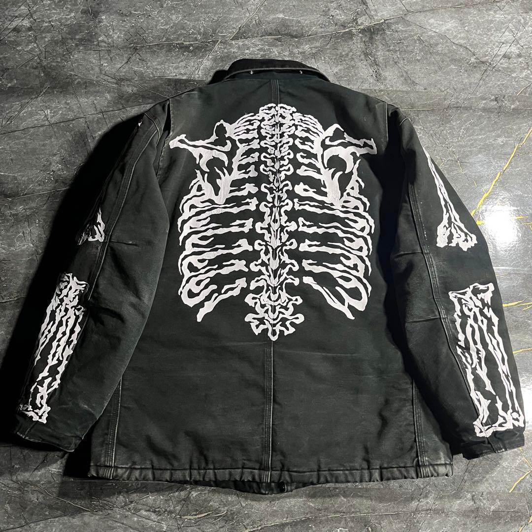 Carhartt ☆BONE PAINT☆ トラディショナルジャケット ブラック