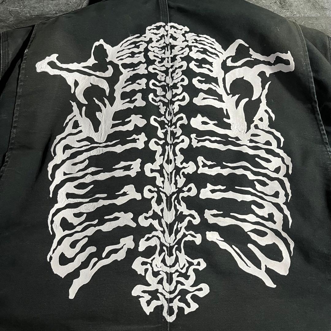 Carhartt ☆BONE PAINT☆ トラディショナルジャケット ブラック