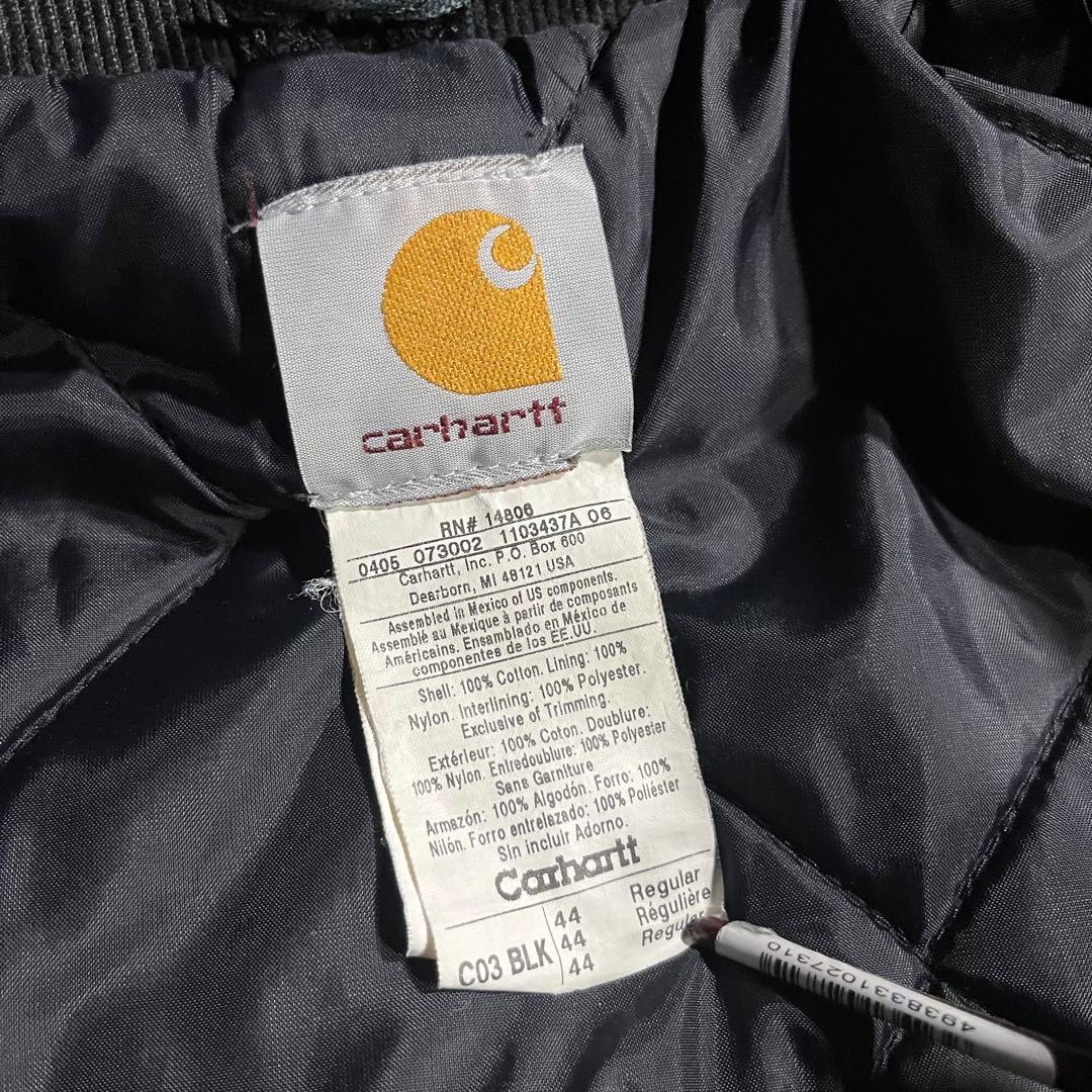 Carhartt ☆BONE PAINT☆ トラディショナルジャケット ブラック