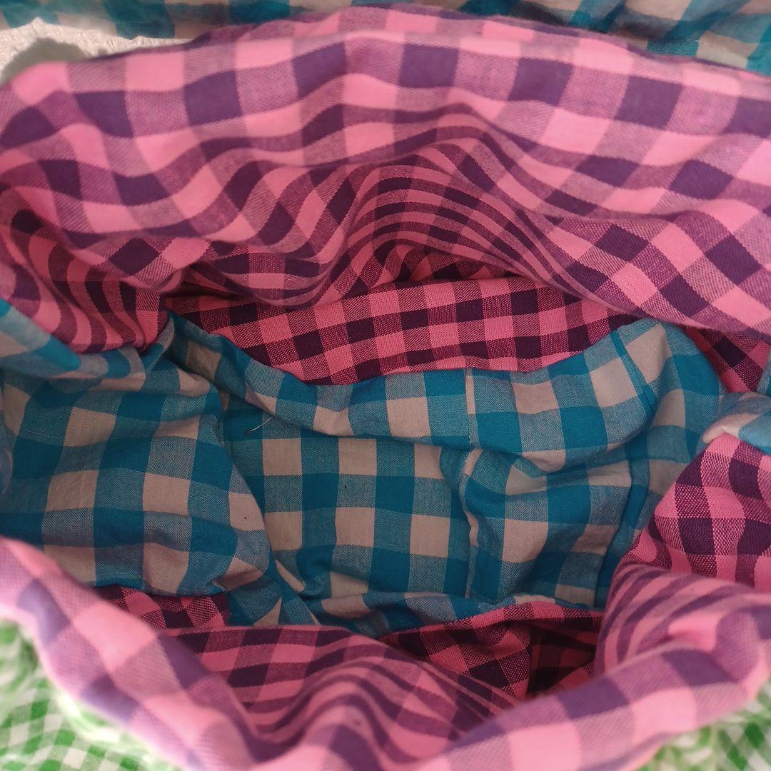 パッチワークハンドメイドバッグ