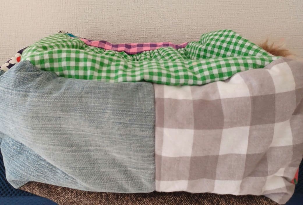 パッチワークハンドメイドバッグ