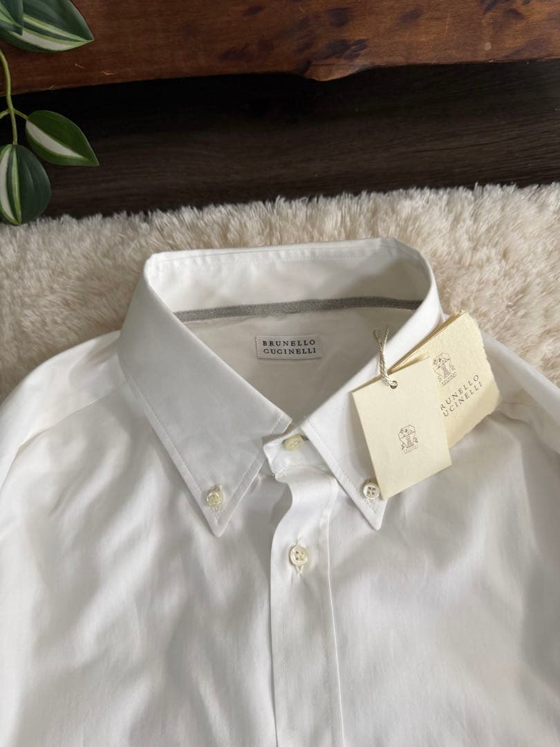 アキ！新品 Brunello Cucinelli ２枚セット シャツ