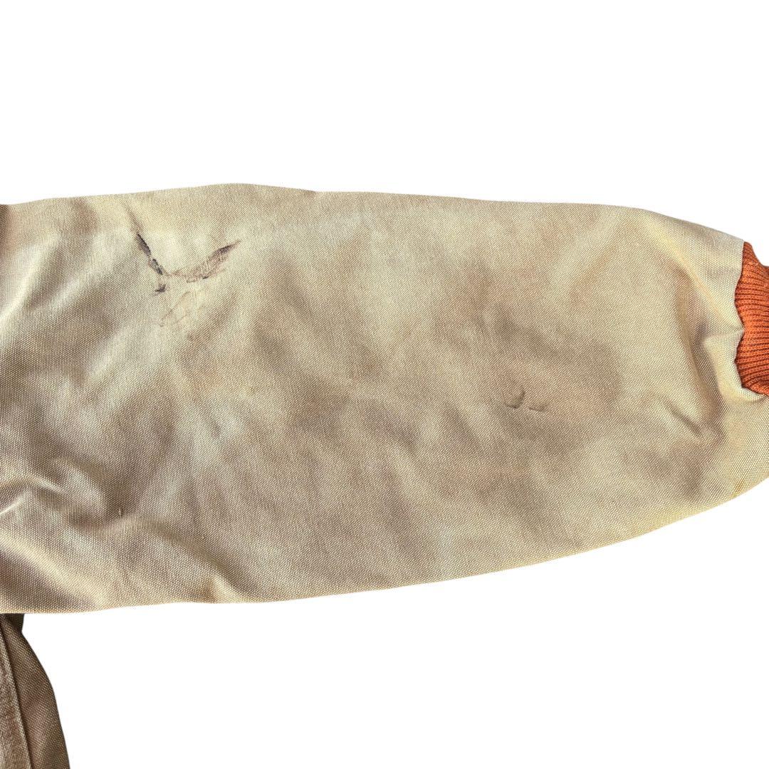 90s Carhartt アクティブジャケット オレンジリブ 希少 USA製