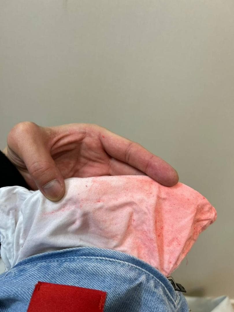 ジャケット・アウター 032c washed long-sleeve denim overcoat