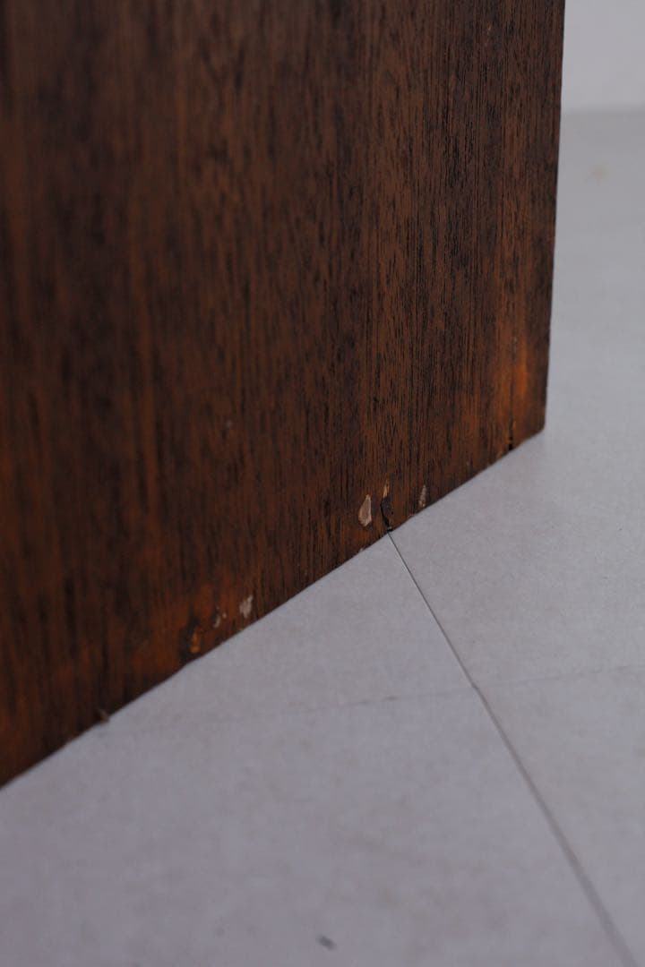 ラワン　無垢材 小物棚 飾り棚　花台　ディスプレイ　古家具　古道具 アンティーク