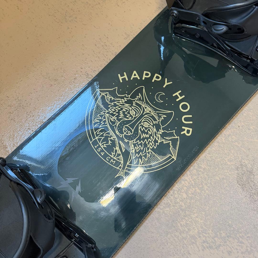 K2 ピンノーズ ピンテール フリースタイルボード HAPPY HOUR 154