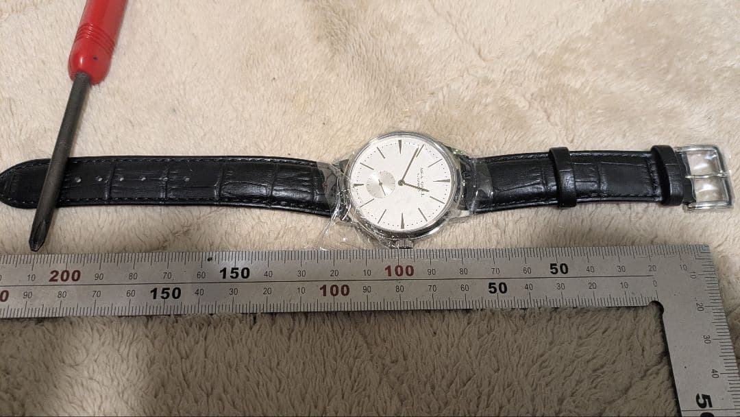 値引中！ SEAGULL 6075 ほぼ新品！自動巻 スモセコ サファイア！