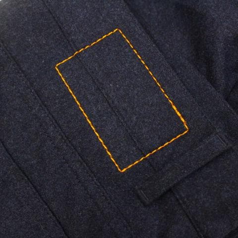 ◇美品 HERMES ネイビー ウールパンツ 薄手