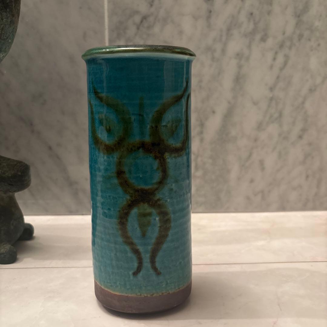 デンマークヴィンテージ　アイナーヨハンセン氏デザインのスーホルム社陶器花瓶