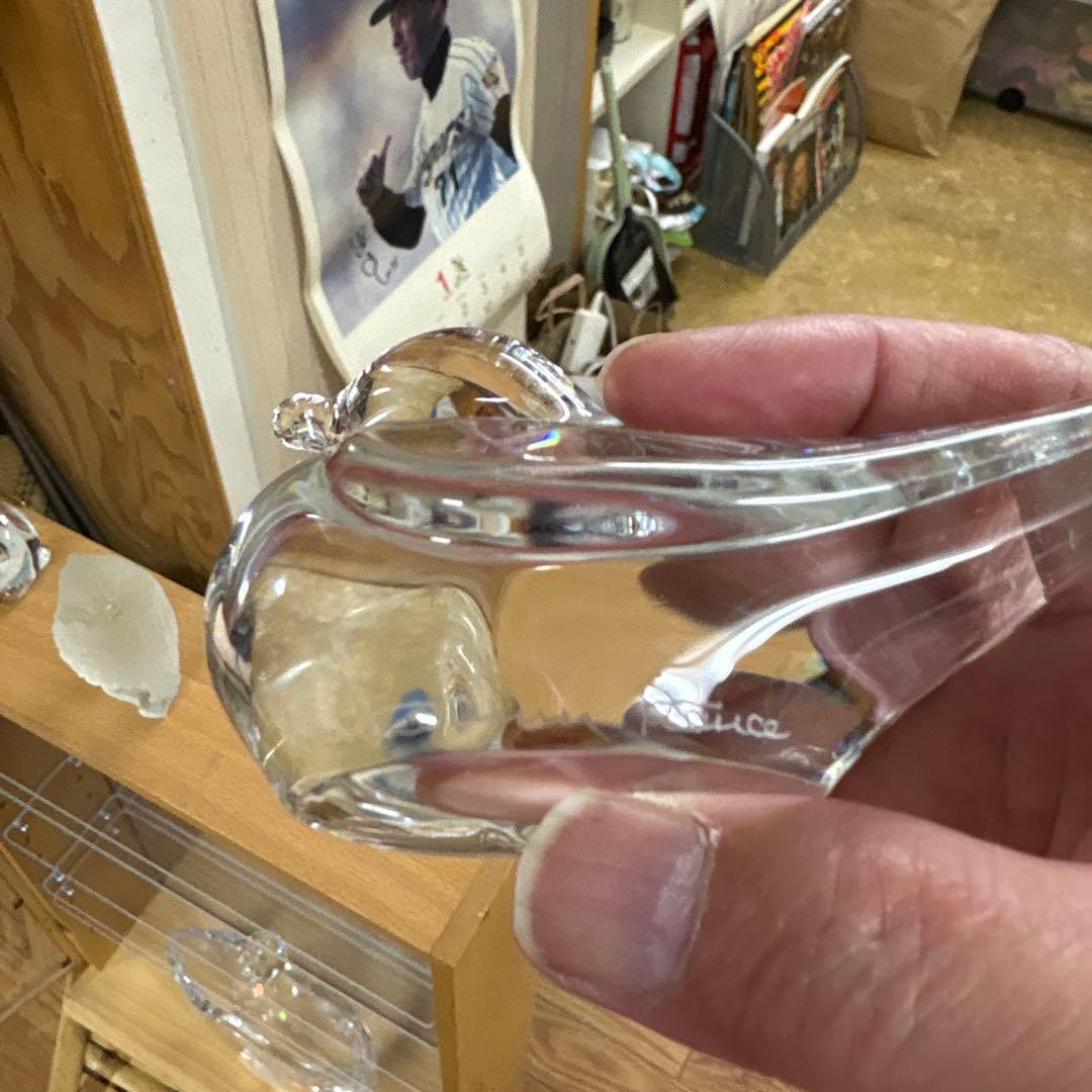 【美品】ガラス工芸品 豪華セット（オレフォス・スガハラ等）コレクションケース付