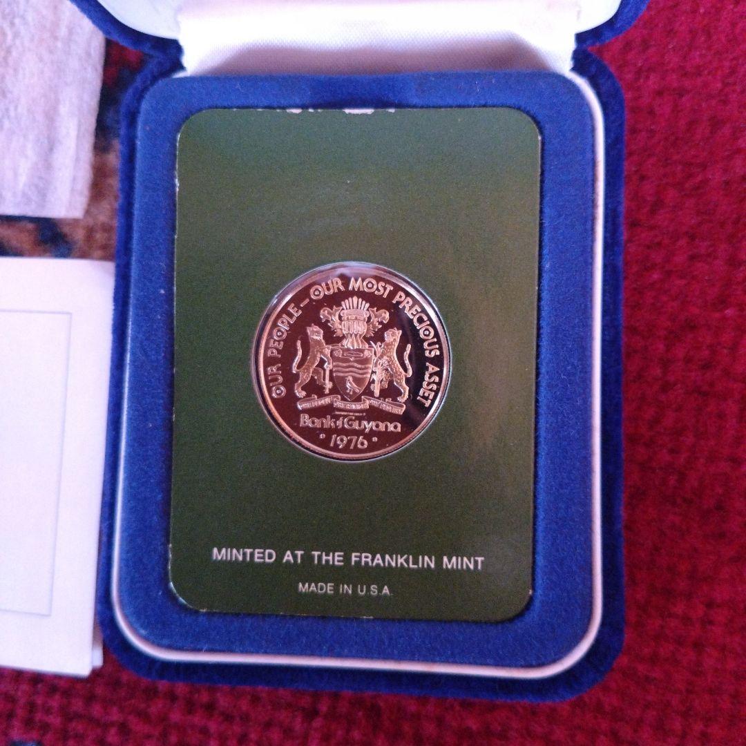 Guyana 1976年 エルドラド 100ドル金貨