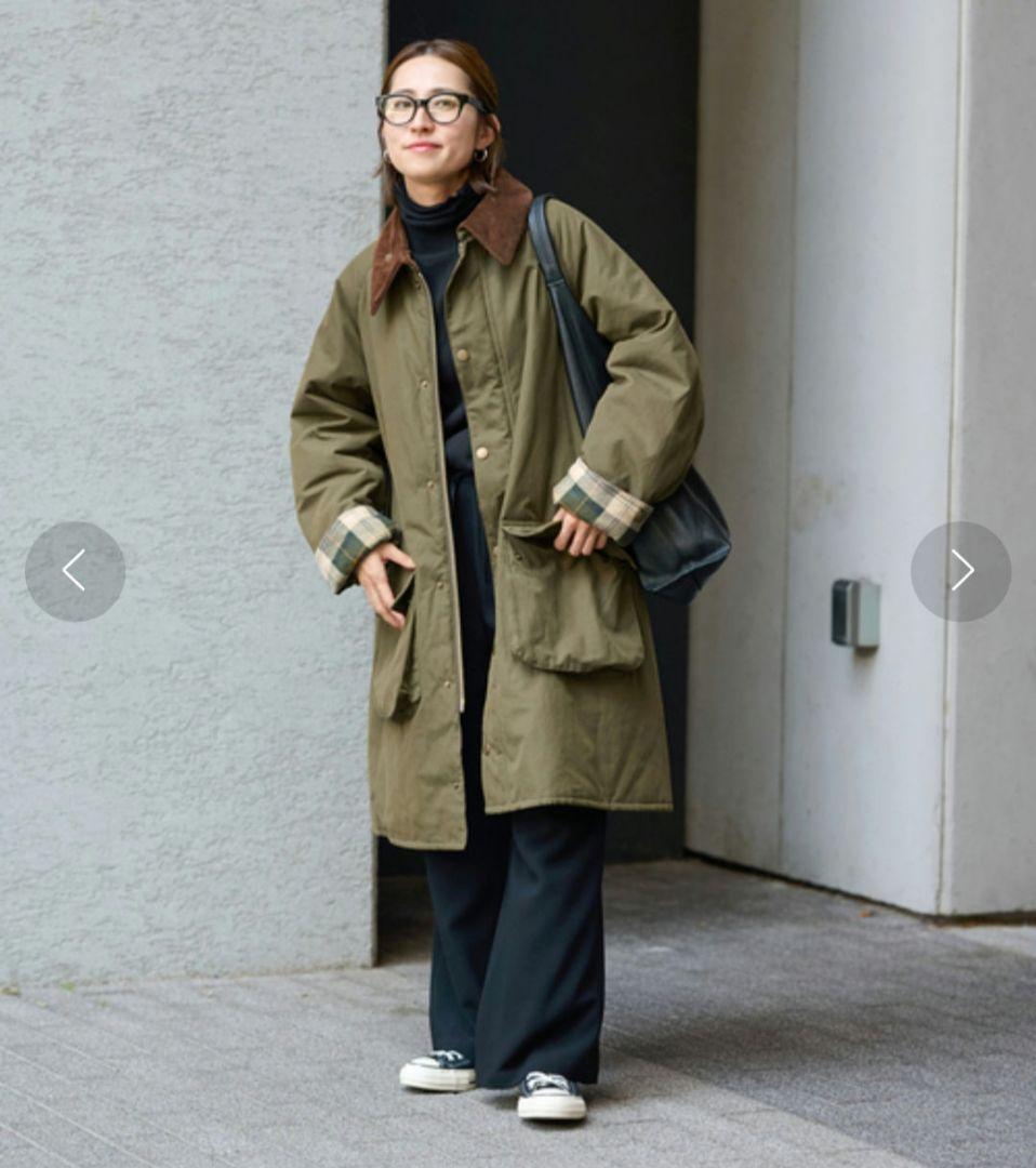 FRAMeWORK BARBOUR別注中綿OVERSIZED BEAUFORT