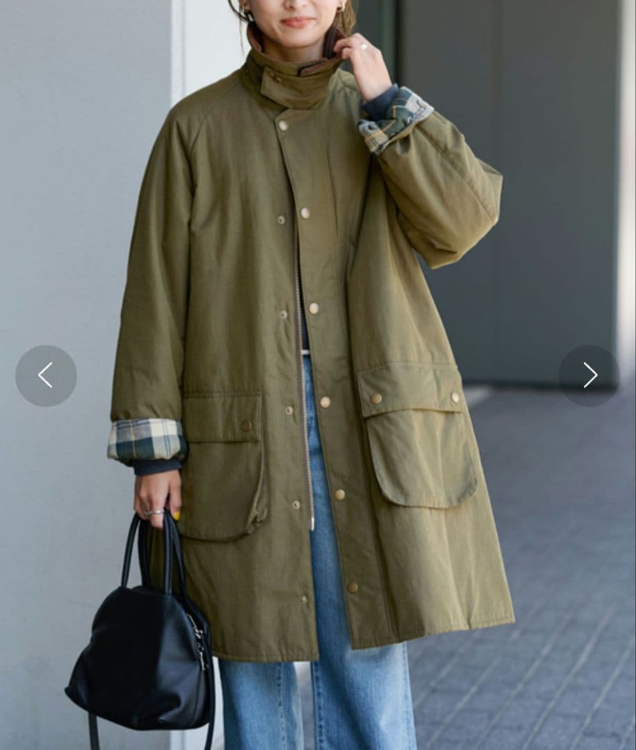 FRAMeWORK BARBOUR別注中綿OVERSIZED BEAUFORT