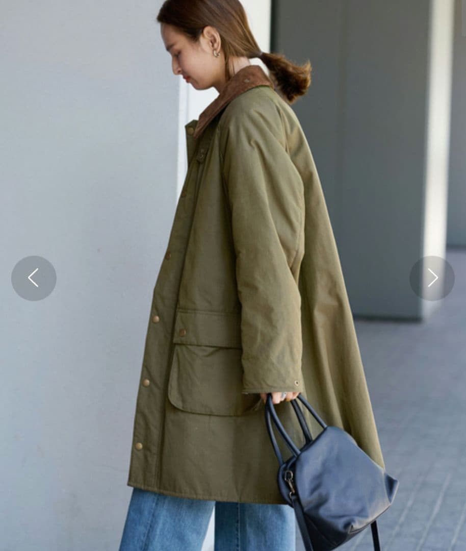 FRAMeWORK BARBOUR別注中綿OVERSIZED BEAUFORT