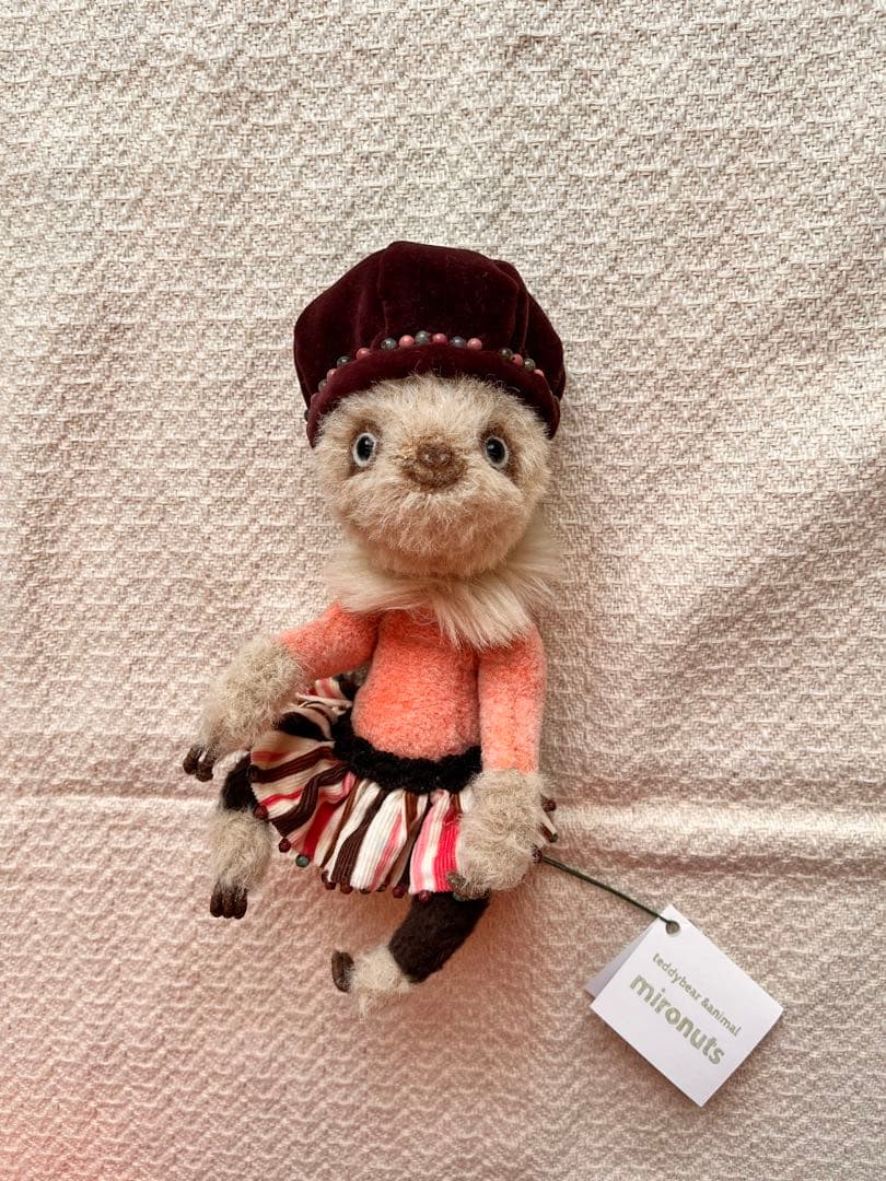 ナマケモノ　なまけもの　mironuts みはらゆき　テディベア　作家